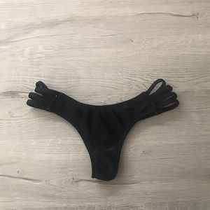 Midori Black Bikini Bottom